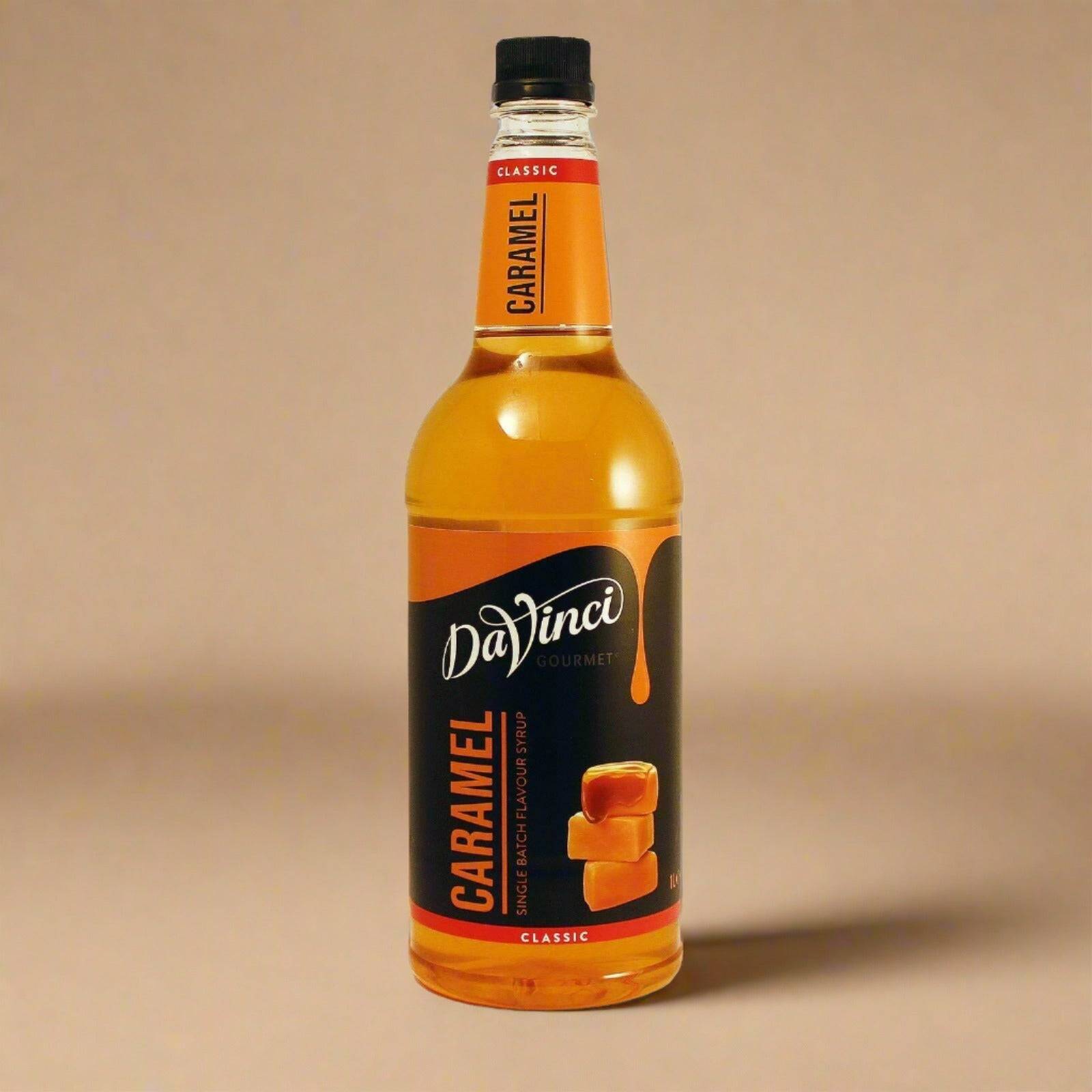 Sirope DaVinci Caramelo 1L, endulza bebidas y postres
