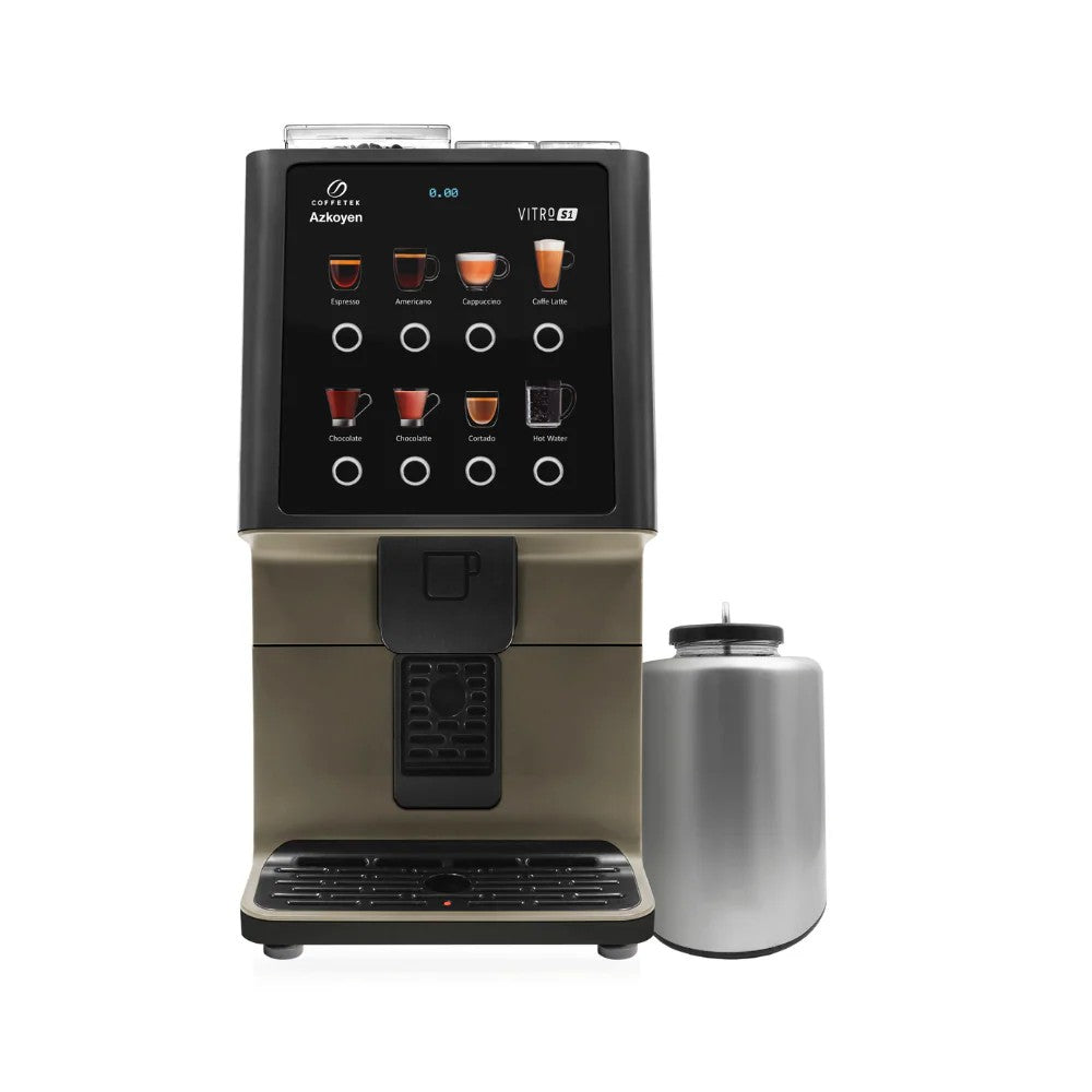 Azkoyen Vitro S1 Espresso MIA - Cafetera automática profesional compacta