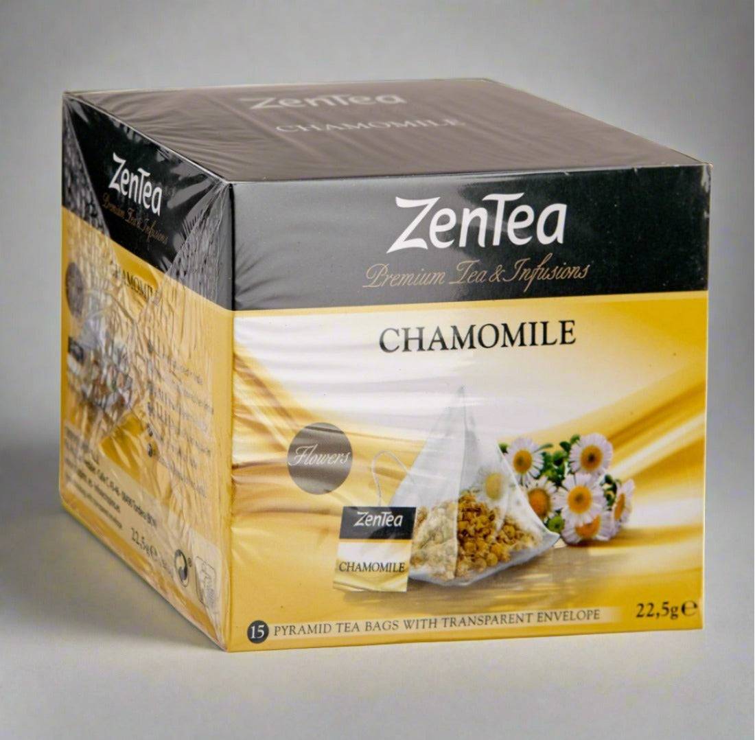 Zentea - Té de Manzanilla - 15 Bolsitas Piramidales