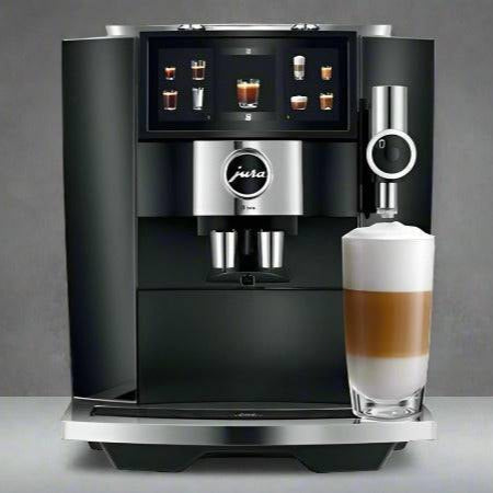 Jura J8 Twin EA – Automatic Coffee Machine – Diamond Black – Dual Grinder System
