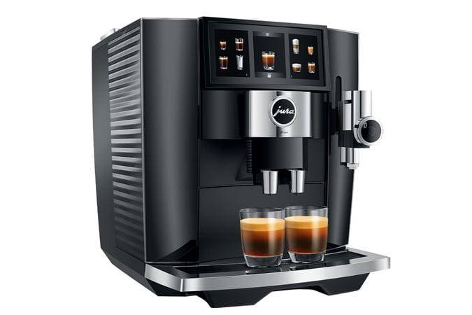 Jura J8 twin EA - Cafetera Automática con Doble Molinillo - Diamond Black