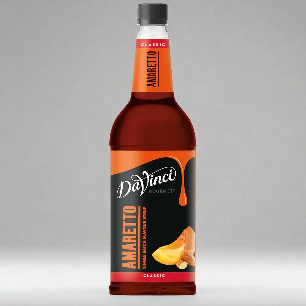 Sirope DaVinci Amaretto 1L, elegante y sofisticado