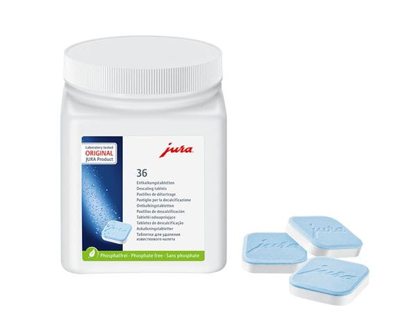 Jura – 2-Phase Descaling Tablets for Coffee Machines – 36 Units
