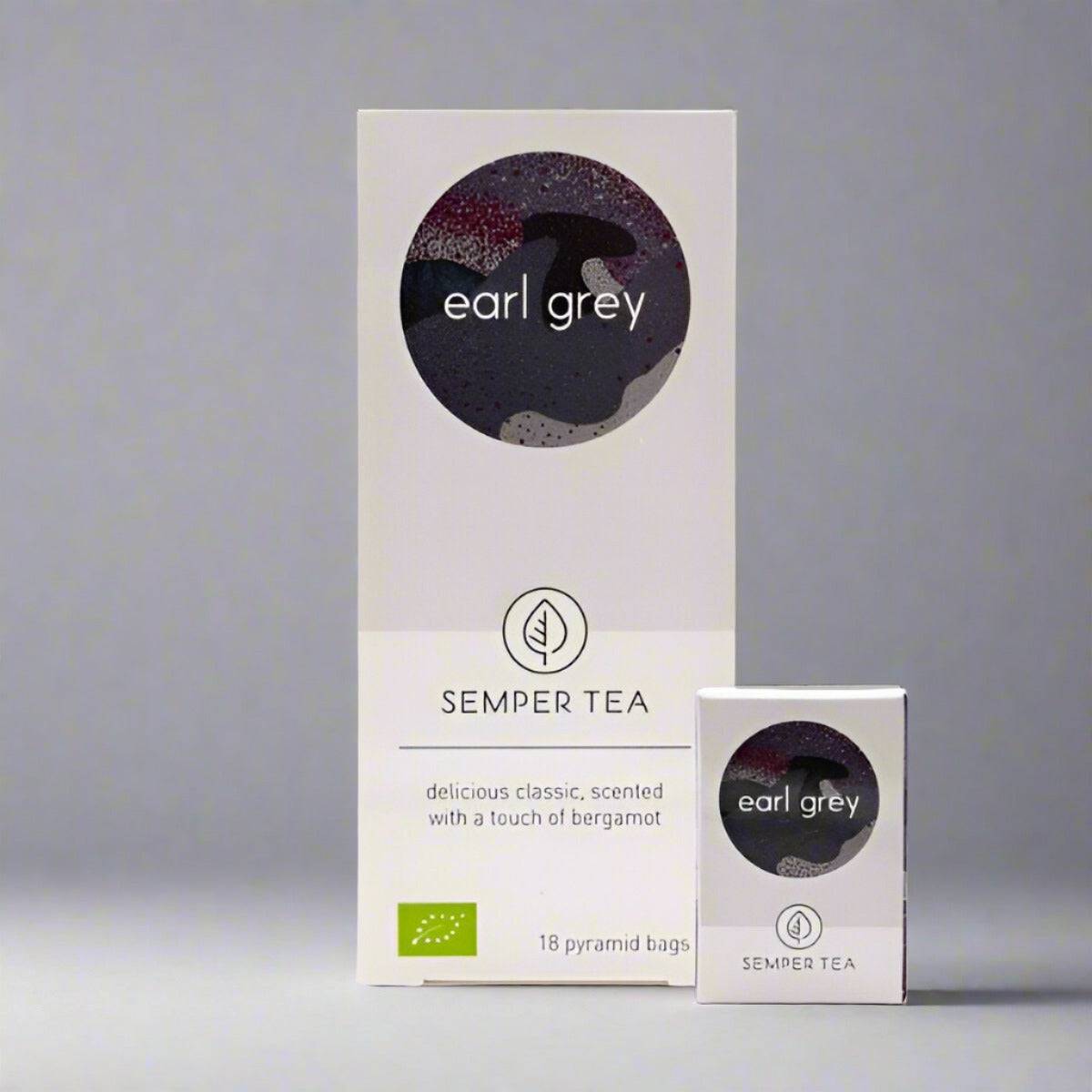 Semper Tea - Te Earl Grey - 18 Bolsitas Piramidales