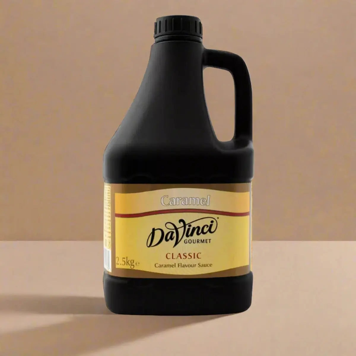 Salsa de caramelo DaVinci Gourmet 2.5L para café y postres.