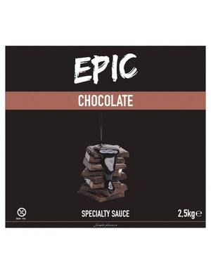 Etiqueta de salsa de chocolate Epic 2.5kg