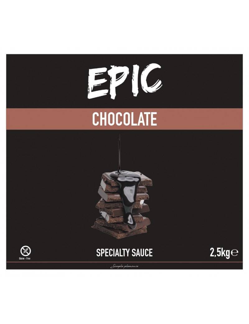 Etiqueta de salsa de chocolate Epic 2.5kg