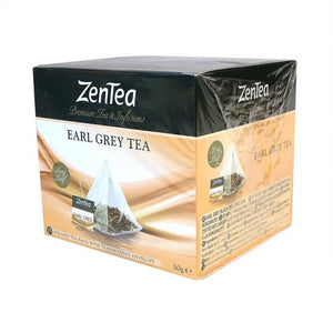 Empaque de té Zentea Earl Grey, 15 bolsas