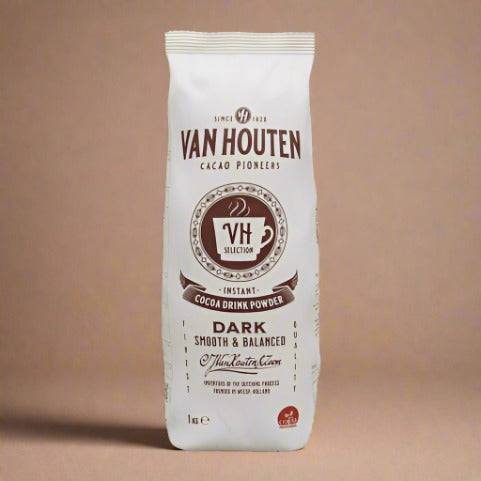 Van Houten Chocolate VH Selection 1kg, cacao en polvo oscuro y equilibrado.
