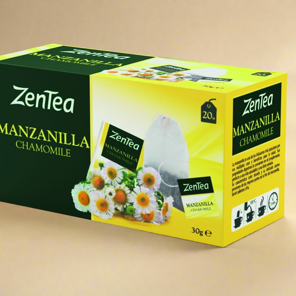 Zentea - Té - Manzanilla - 20 Unidades