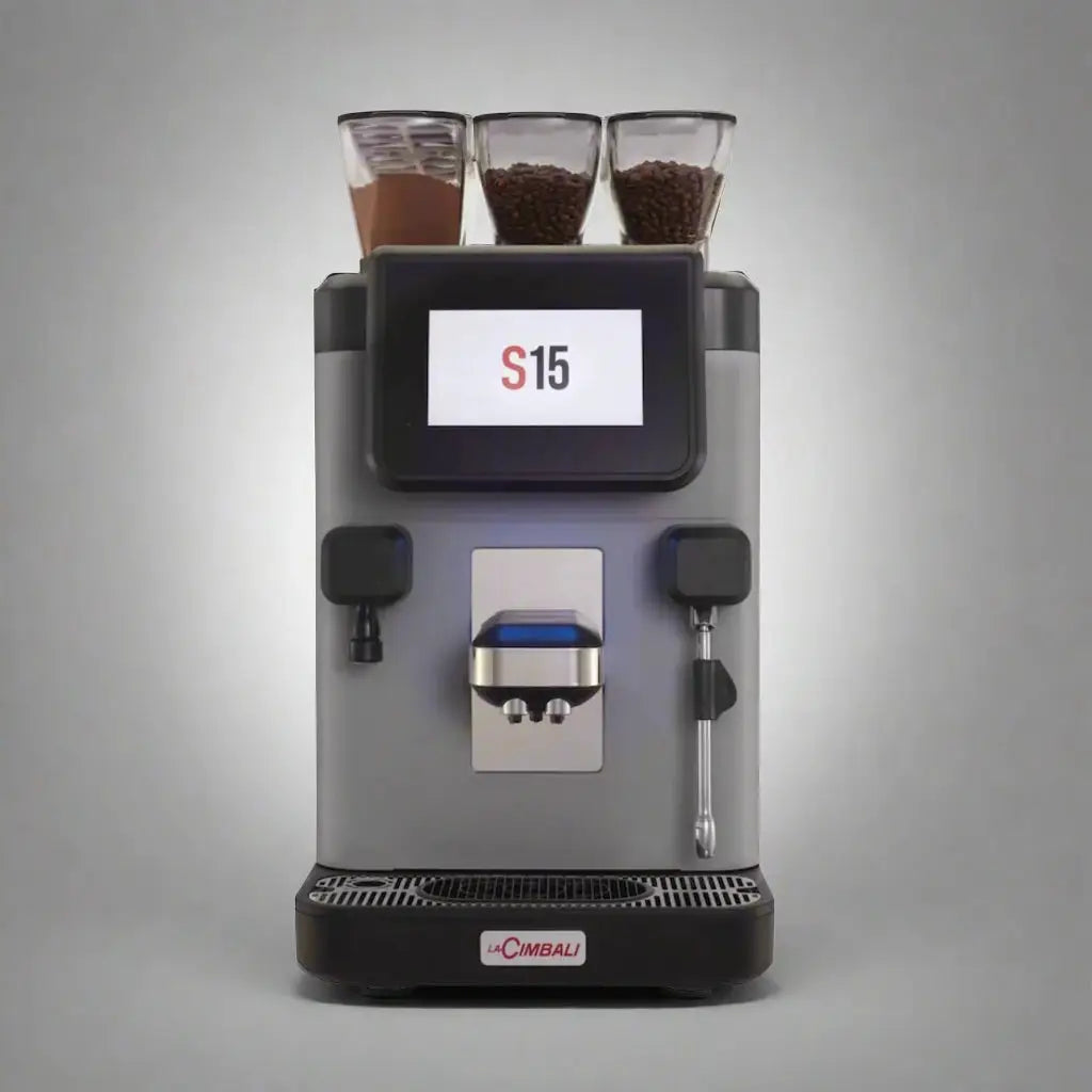 Cafetera automática La Cimbali S15 con pantalla táctil