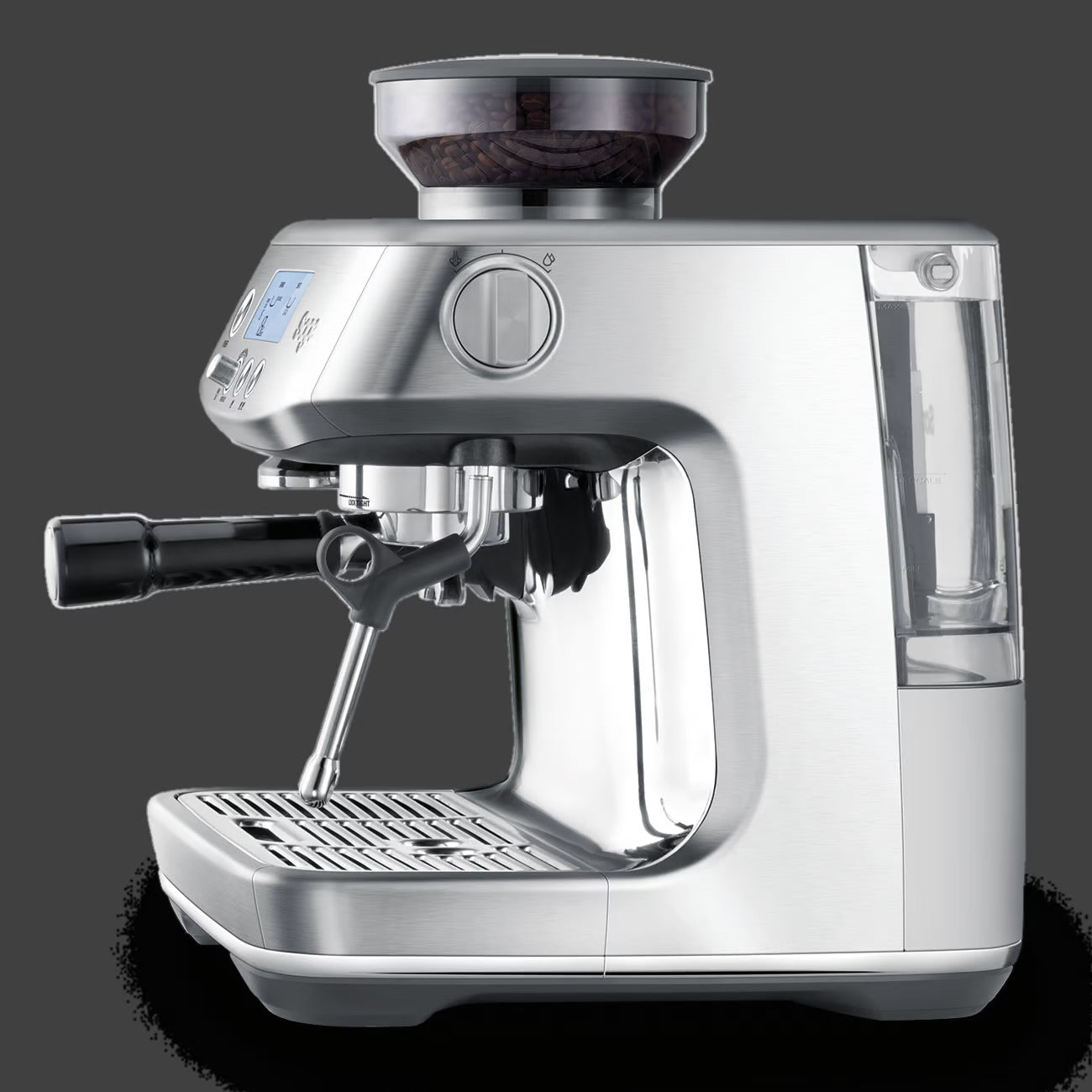 Cafetera Sage The Barista Pro vista lateral derecha