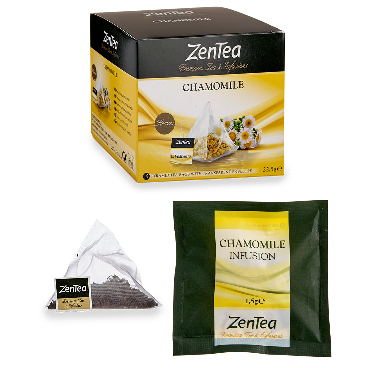 Zentea - Tea - Chamomile - 15 Units