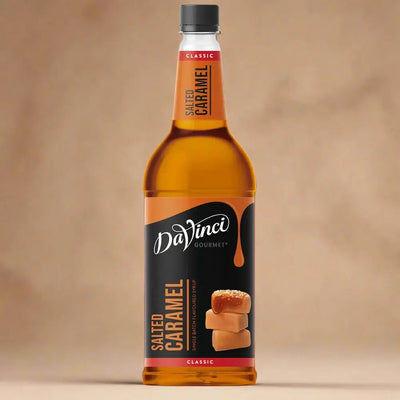 Sirope DaVinci Caramelo Salado 1L para bebidas y postres gourmet