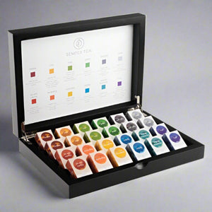 Semper Tea - Caja expositora de té - 24 bolsitas