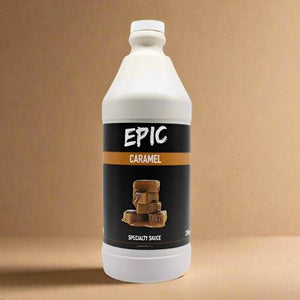 Botella de salsa de caramelo Epic de 2.5L