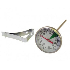 Motta - Milk Thermometer with Clip - Stainless Steel