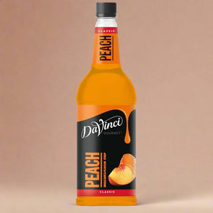 DaVinci - Sirope de Melocotón - 1L - Menos azúcar